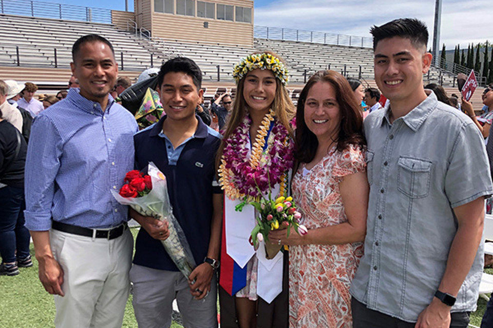 Ric Gorospe, Manufacturing, with family