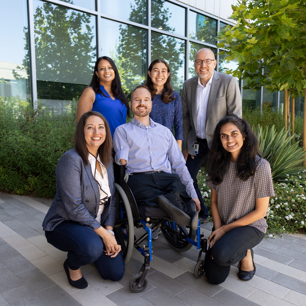 Group photo of employees from the Diverse Abilities employee resource group