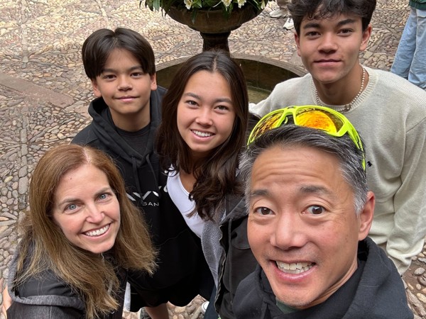 Derek Liou, Director, Electrical Engineering and family