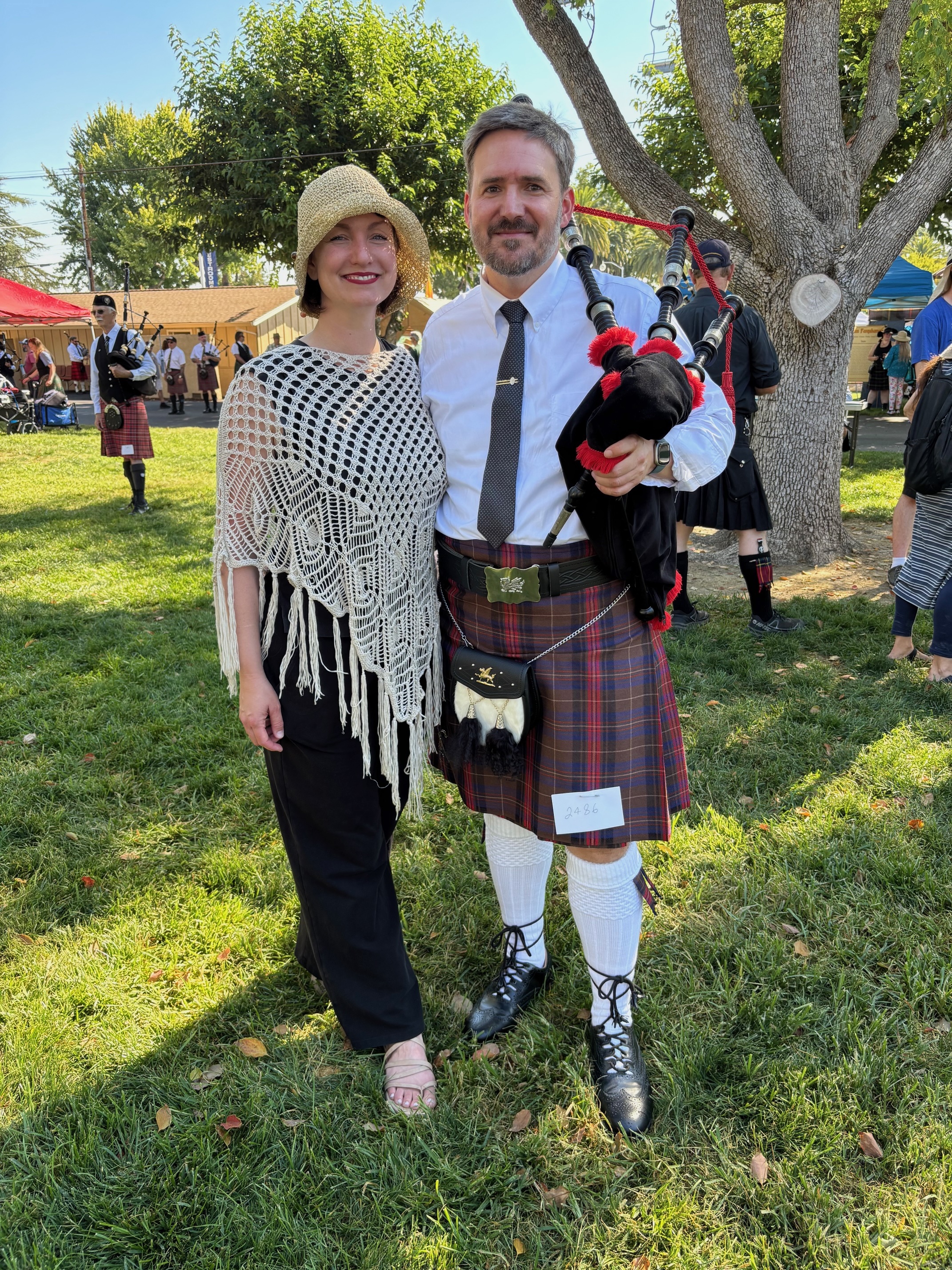 Paul Griffiths, Senior Managing Principal, Systems Design and Architecture with his wife
