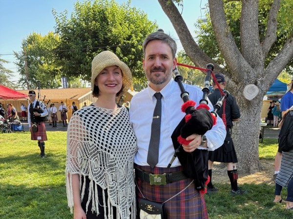 Paul Griffiths, Senior Managing Principal, Systems Design and Architecture with his wife