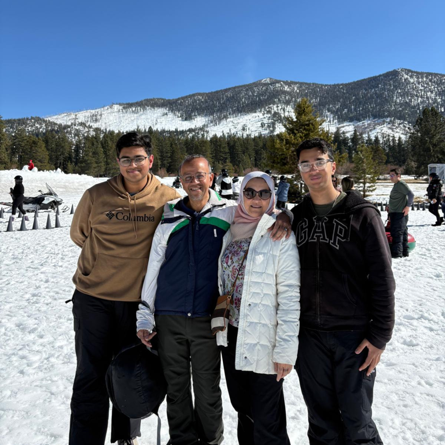 WIN: Faiza and Family on the Slopes