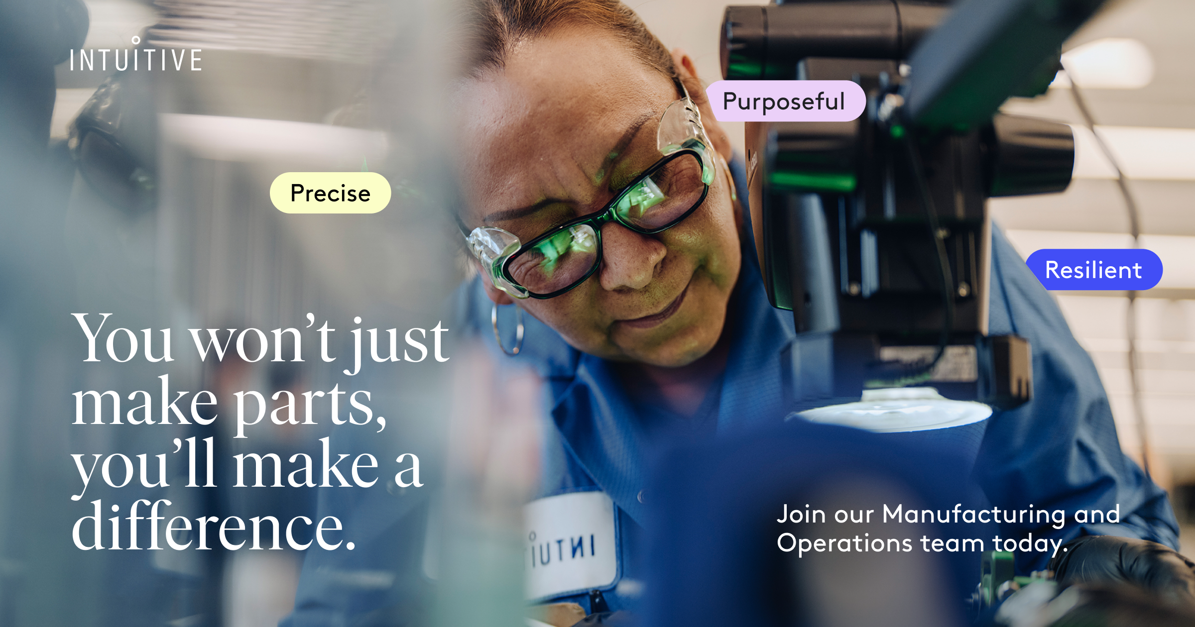 Manufacturing & Operations Career Opportunities | Intuitive